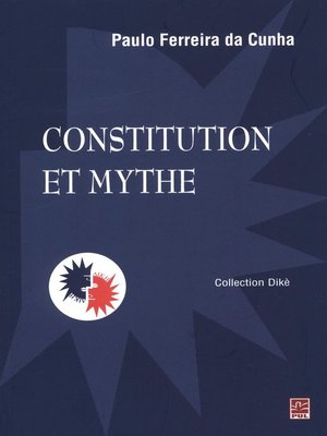 cover image of Constitution et mythe